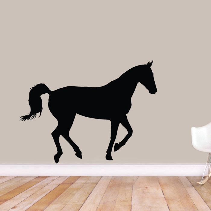 SweetumsWallDecals Horse Silhouette Wall Decal Wayfair